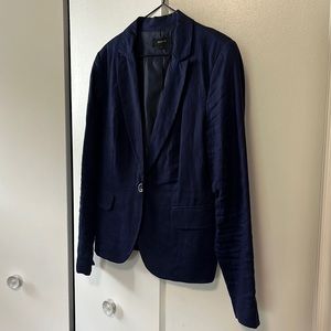 Navy blue fitted blazer - size 6 / medium - RW&Co